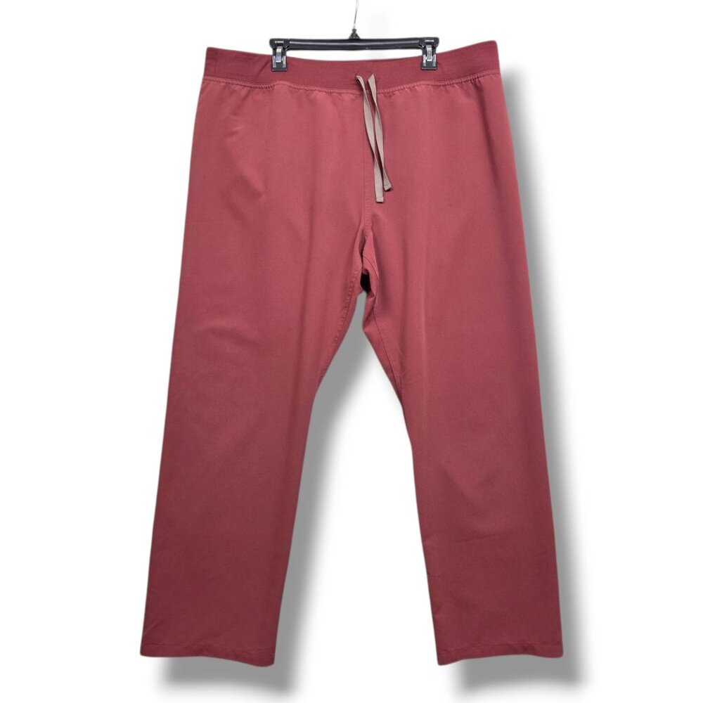 Figs Livingston Basic Scrub Pants Womens XXL Red T21003 Straight